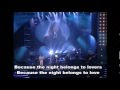 Patti Smith -  Because the Night -  live + lyrics