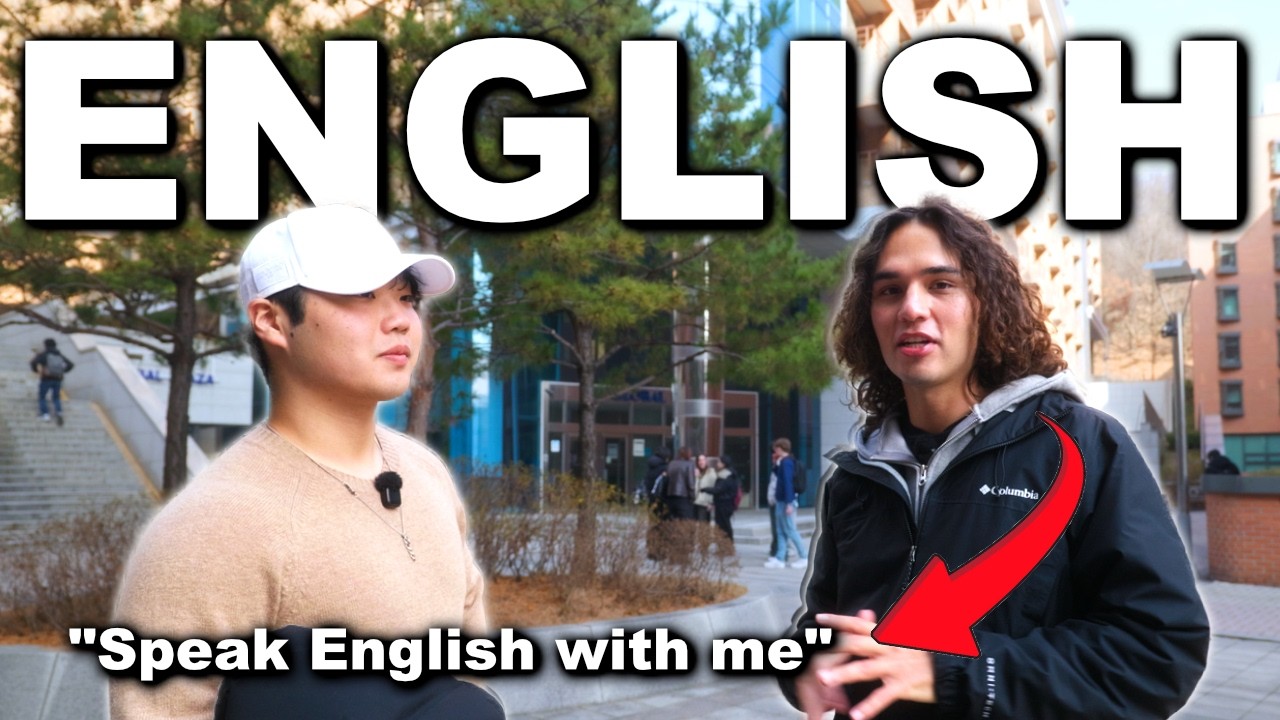 If You Understand This Conversation, Your English Is Great — A Walk Around Yonsei Campus