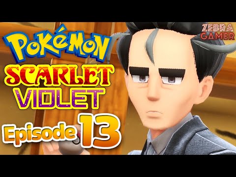 Pokemon Scarlet and Violet Gameplay Walkthrough Part 13 - Normal Gym Leader Larry! Medali Gym!