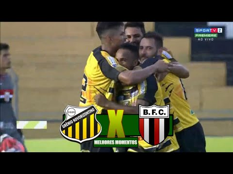 Novorizontino 1 x 0 Botafogo SP - Melhores Momentos Campeonato Paulista - 31/01/2019