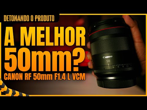 Lente Canon RF 50mm f/1.4 L VCM | Qualidade Óptica e Autofoco