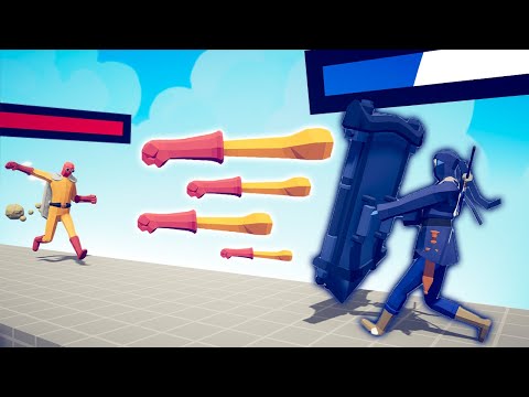 NINJA MIRROR SHIELD vs EVERY GOD - TABS | Totally Accurate Battle Simulator 2023