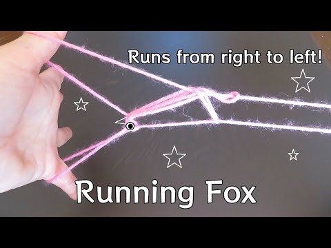 ((Medium)) Running Fox tutorial  *Cat's Cradle/Ayatori*