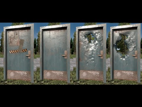 7 Days to Die - Alpha 21 Developer Stream 2 - Neue Türen in Animation