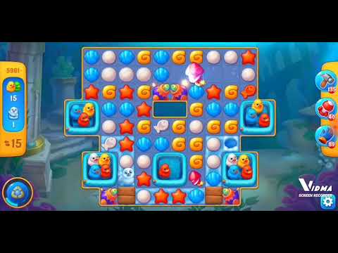 Fishdom. 5981 level no boosters and diamonds