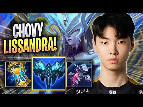 CHOVY IS READY TO PLAY LISSANDRA! - GEN Chovy Plays Lissandra MID vs Akshan! | Season 2023
