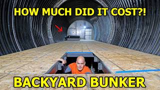 BACKYARD BUNKER PART 7 - WHAT DID IT COST?!