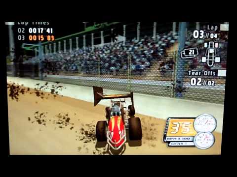 Sprint Cars Road to Knoxville Playstation 2