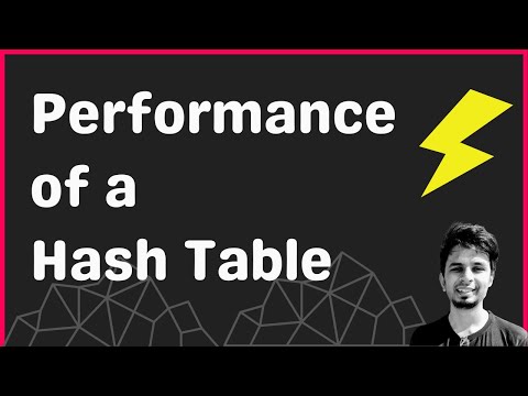Understanding the performance of a Hash Table