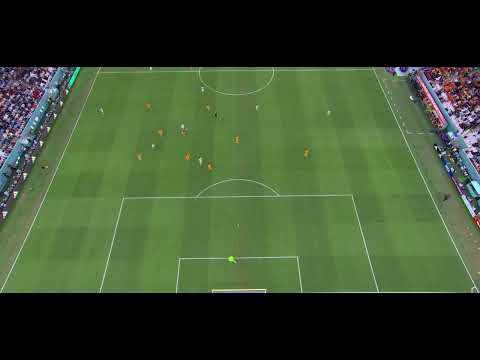 El PASE de MESSI a MOLINA | Argentina-Países Bajos