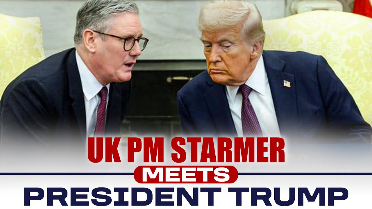 UK PM Keir Starmer meets President Donald Trump | Bilateral Meeting |USA | UK | America