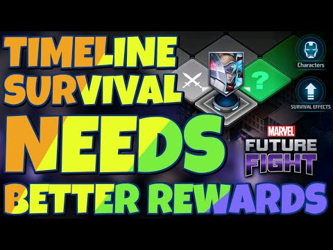 TIMELINE SURVIVAL NEEDS BETTER REWARDS | MARVEL FUTURE FIGHT