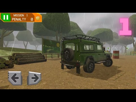 4x4 Dirt Offroad Parking JEEP Safari in Mud Roads (Android/iOS) Gameplay 1