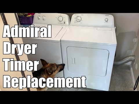 Dryer won't turn off automatically (Admiral, Amana, Element, Kenmore)