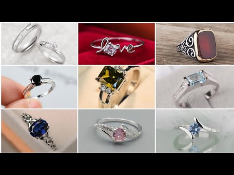 Silver Rings Designs For Girls #colorsoflifewithmusfira #new