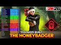 NEW 6 5 HONEYBADGER POINT GUARD BUILD IN NBA 2K26 BEST GUARD BUILD 2K26