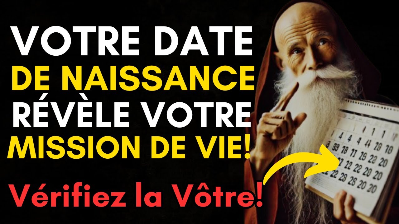 Découvrez ce que Révèle VOTRE DATE de Naissance sur votre KARMA, dès maintenant ! Bouddhisme!