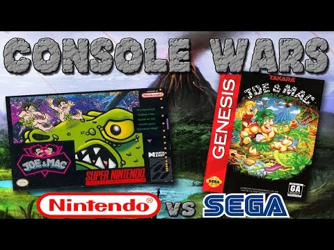 Console Wars - Joe and Mac - Super Nintendo vs Sega Genesis