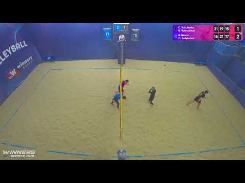 01:40 D. Vakulenko / R. Voloshchuk - B. Isakov / O. Polishchuk 21.03.2023 | Winners Beach Volleyball