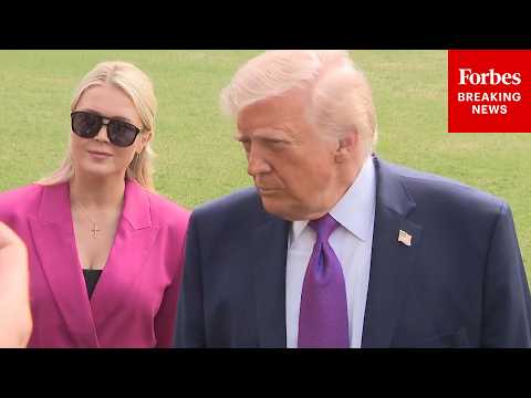 BREAKING NEWS: Trump Takes Questions About The Iran War Outside The White House