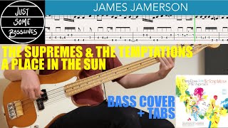 James Jamerson // The Supremes &amp; The Temptations - A Place In The Sun // BASS COVER + TABS