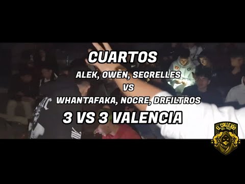NOCRE DR FILTROS WHANTAFAKA VS ALEK SEGRELLES OWEN II CUARTOS II 3 VS 3 VLC