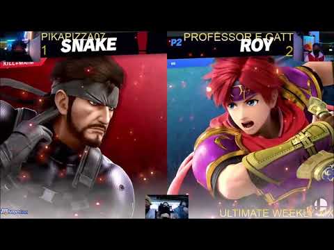 4o4 Ultimate Weekly XIX - PIKAPIZZA07 (Snake, Roy) vs Professor E. Gatt (Roy) - Winners Final
