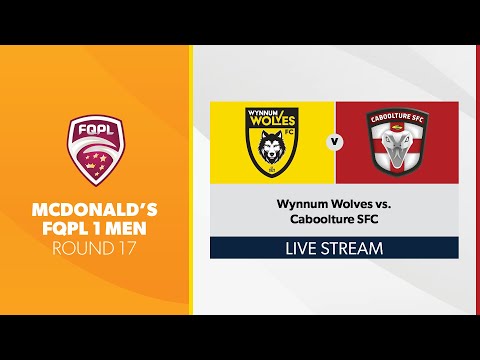 McDonald's FQPL 1 Men R17 - Wynnum Wolves vs. Caboolture SFC