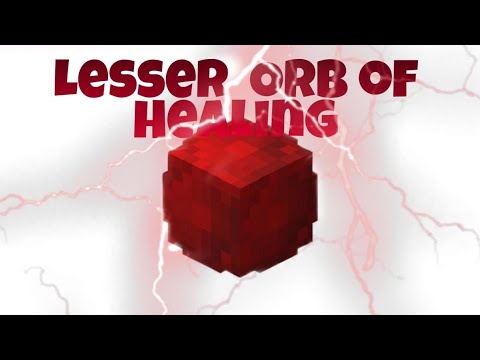 How to get a Lesser Orb of Healing with your name! (Hypixel Skyblock)