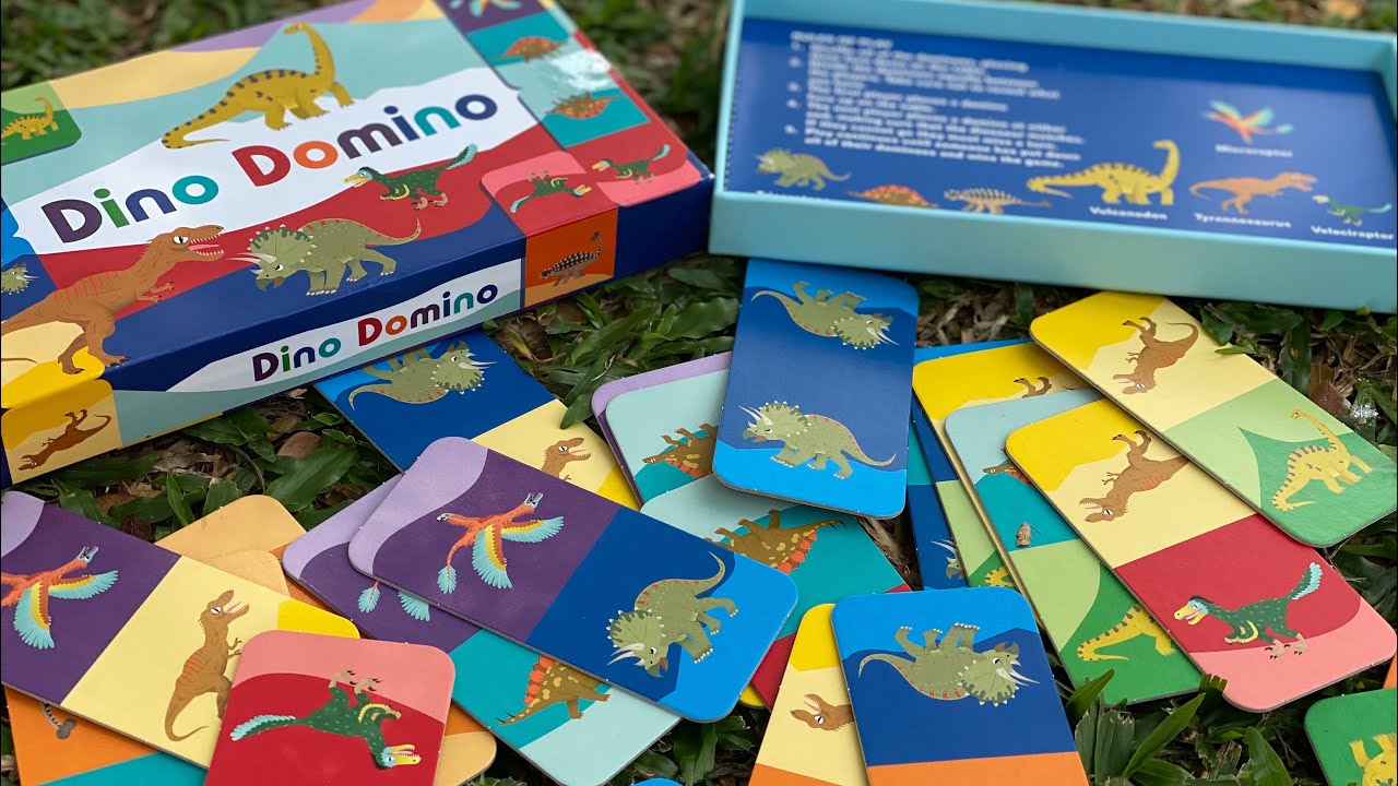 Fun and Educational DINOSAUR THEMED family board games « Home is where