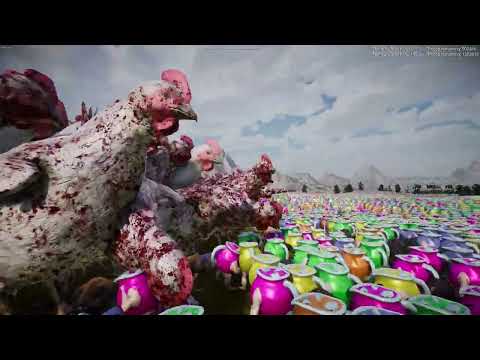Halloween Army VS Evil Army | 4k Ultimate Epic Battle Simulator 2