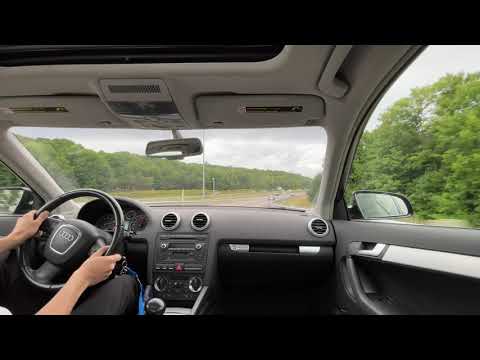 VR6 3.2 Turbo Audi A3 Passenger POV Pull