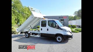 کامیون کمپرسی < 3.5т IVECO DAILY 35S14 TIPPER DOUBLE CABIN DOKA 6 SEATS CRUISE CONTROL LED | تصویر 4 - Autoline