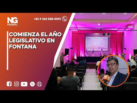 NGFEDERAL - COMIENZA EL AÑO LEGISLATIVO EN FONTANA - CHACO