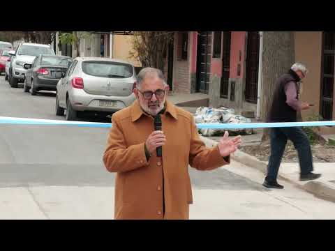 Pavimento para la integración de Alto Comedero: "Chuli" Jorge inauguró una obra estratégica