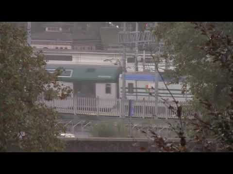 E464 284 Vivalto + 2 piani Trenord - Monza 31/10/2014