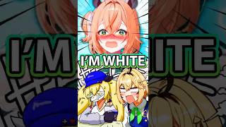 Everyone Forgot That Nimi is WHITE #vtuber #vtuberclips #hololive