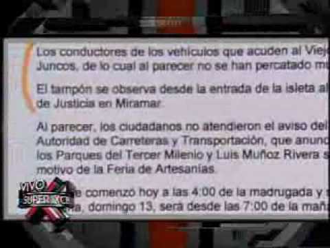 SuperXclusivo 12/14/09 - Blooper el tampón de Primera Hora