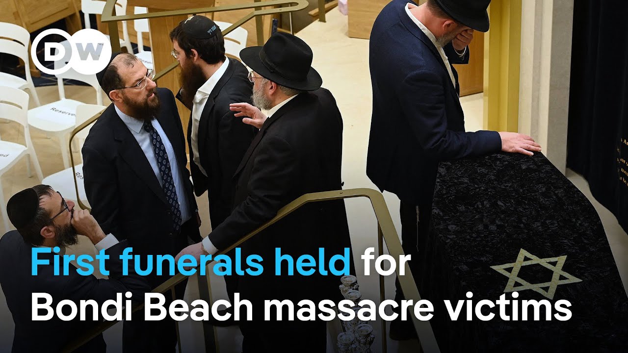Suspect charged as first Bondi Beach attack victim buried | DW News