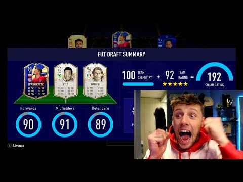W2S GETS A 192 RATED FUT DRAFT WORLD RECORD - FIFA 21
