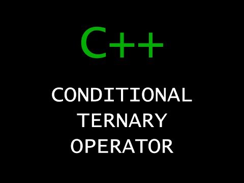 C Programming Tutorial 15 Conditional Ternary Operator