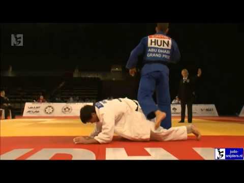 Judo 2012 Grand Prix Abu Dabhi: Scvortov (MDA) - Ungvari (HUN) [-73kg]