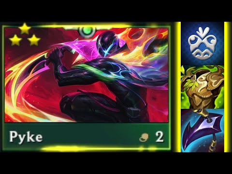 Unkillable 3 Star Pyke | TFT Set 8.5