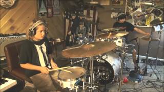 Max and Josh drum to Zappa