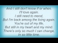 Lorrie Morgan - Back Among The Living Lyrics