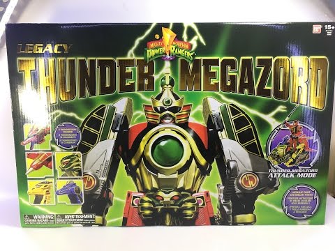 Mighty Morphin' Power Rangers - Legacy THUNDER MEGAZORD