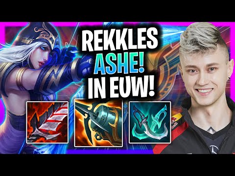 REKKLES IS A BEAST WITH ASHE IN EUW SERVER! | T1 Rekkles Plays Ashe ADC vs Jhin!  Season 2024