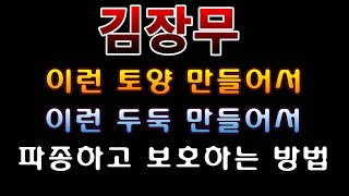 [텃밭농부. 1,220]  김장무 파종 이렇게 한다. #김장무재배