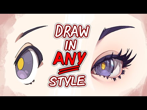 How to draw eyes