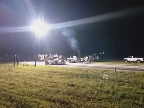 GMC Syclone all wheel drive burnout.